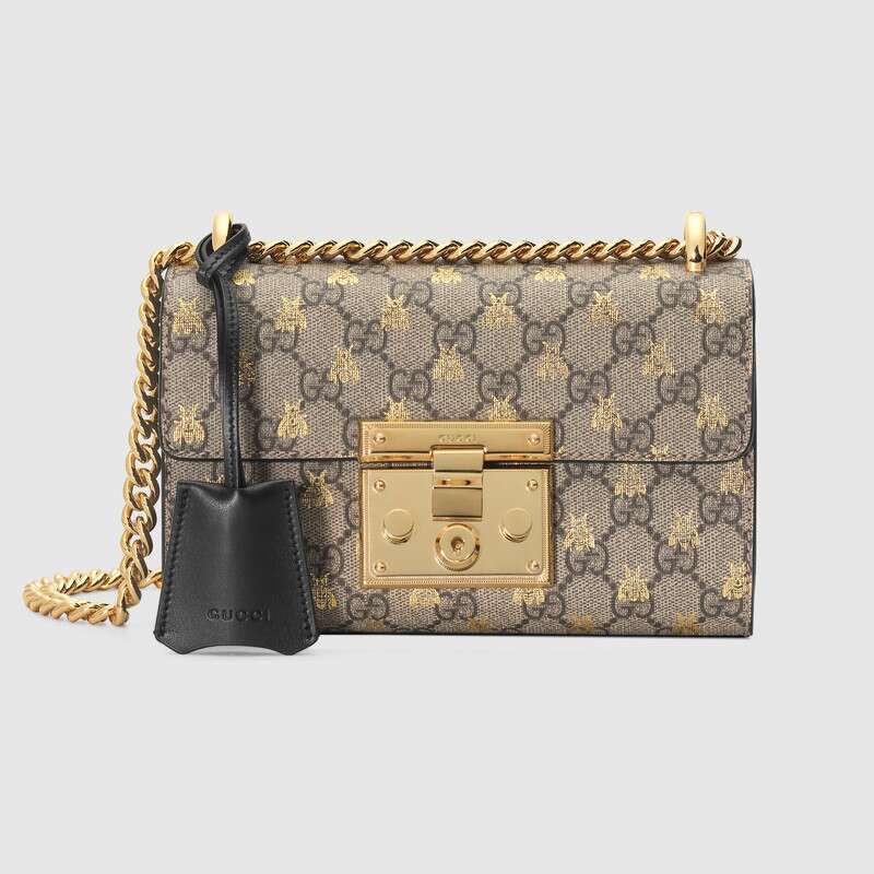 Padlock Small Supreme Canvas Shoulder Bag 409487